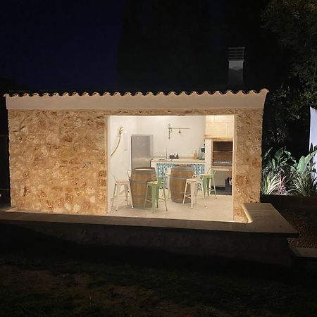 Es Mirador De Vernissa Jacuzzi Sauna Y Piscina Santa Margalida Luaran gambar
