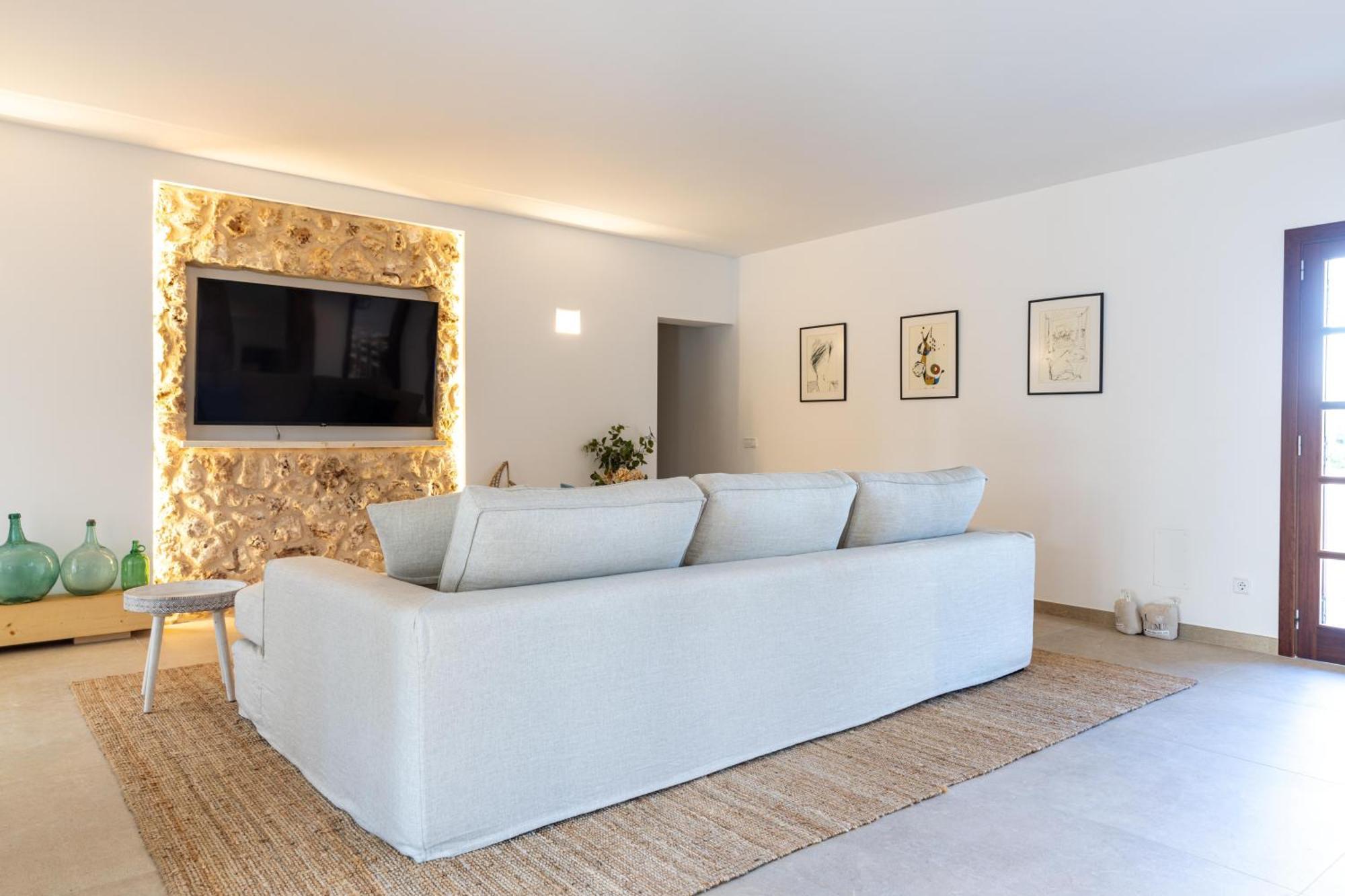 Es Mirador De Vernissa Jacuzzi Sauna Y Piscina Santa Margalida Luaran gambar