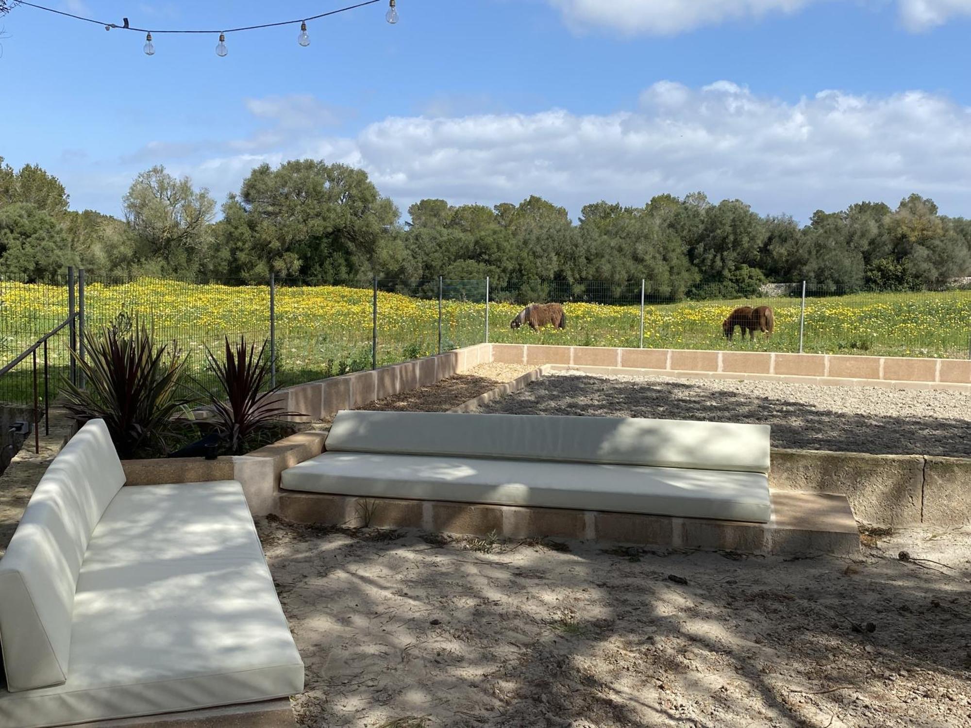 Es Mirador De Vernissa Jacuzzi Sauna Y Piscina Santa Margalida Luaran gambar