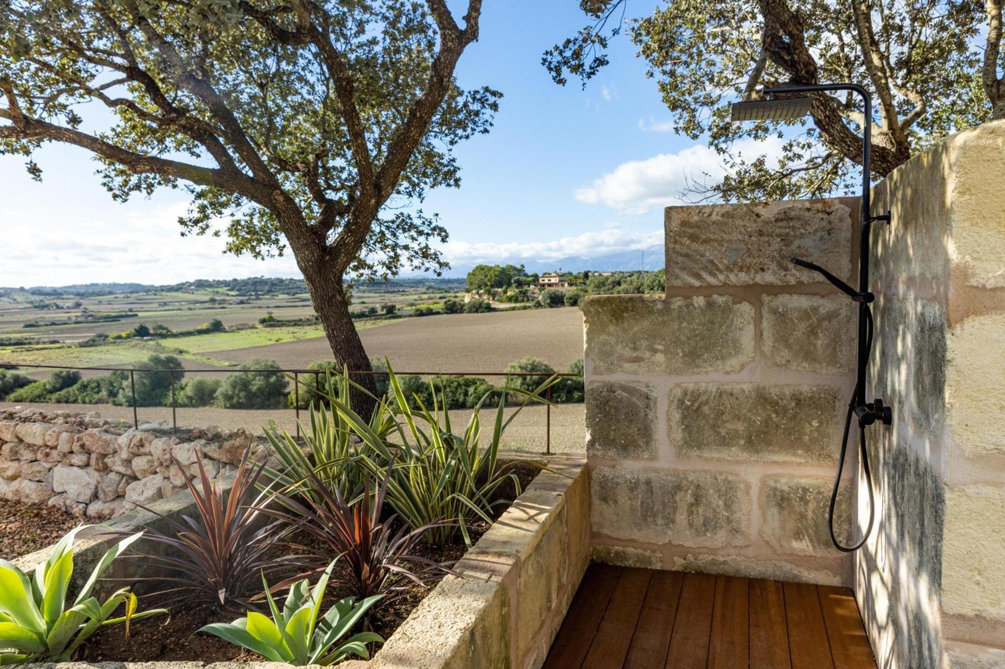 Es Mirador De Vernissa Jacuzzi Sauna Y Piscina Santa Margalida Luaran gambar