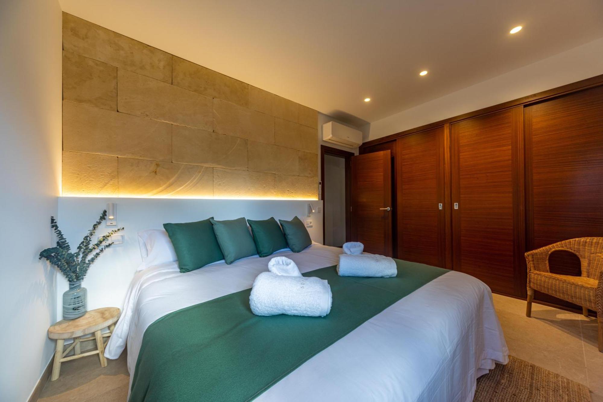 Es Mirador De Vernissa Jacuzzi Sauna Y Piscina Santa Margalida Luaran gambar