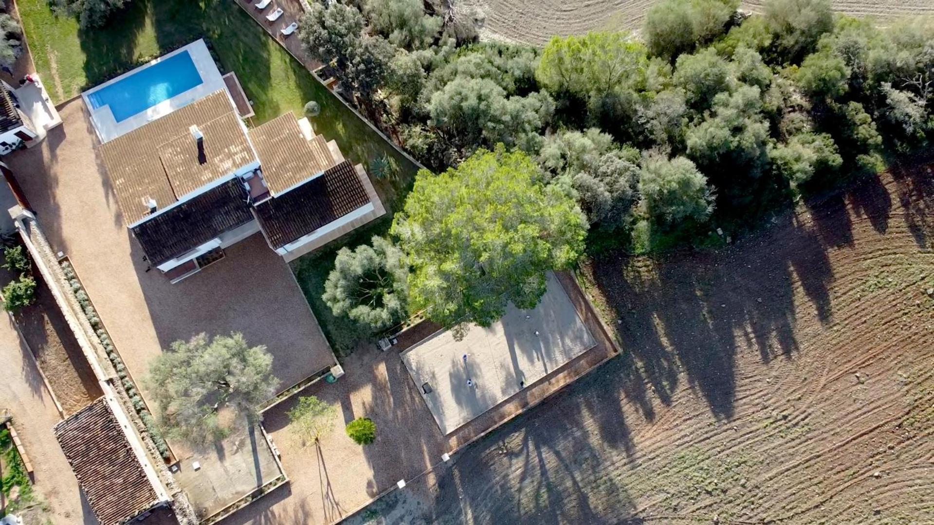 Es Mirador De Vernissa Jacuzzi Sauna Y Piscina Santa Margalida Luaran gambar