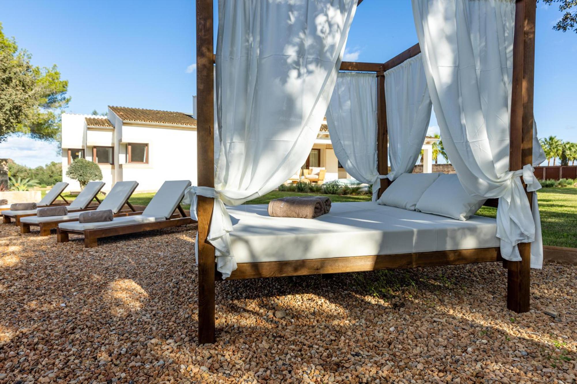 Es Mirador De Vernissa Jacuzzi Sauna Y Piscina Santa Margalida Luaran gambar