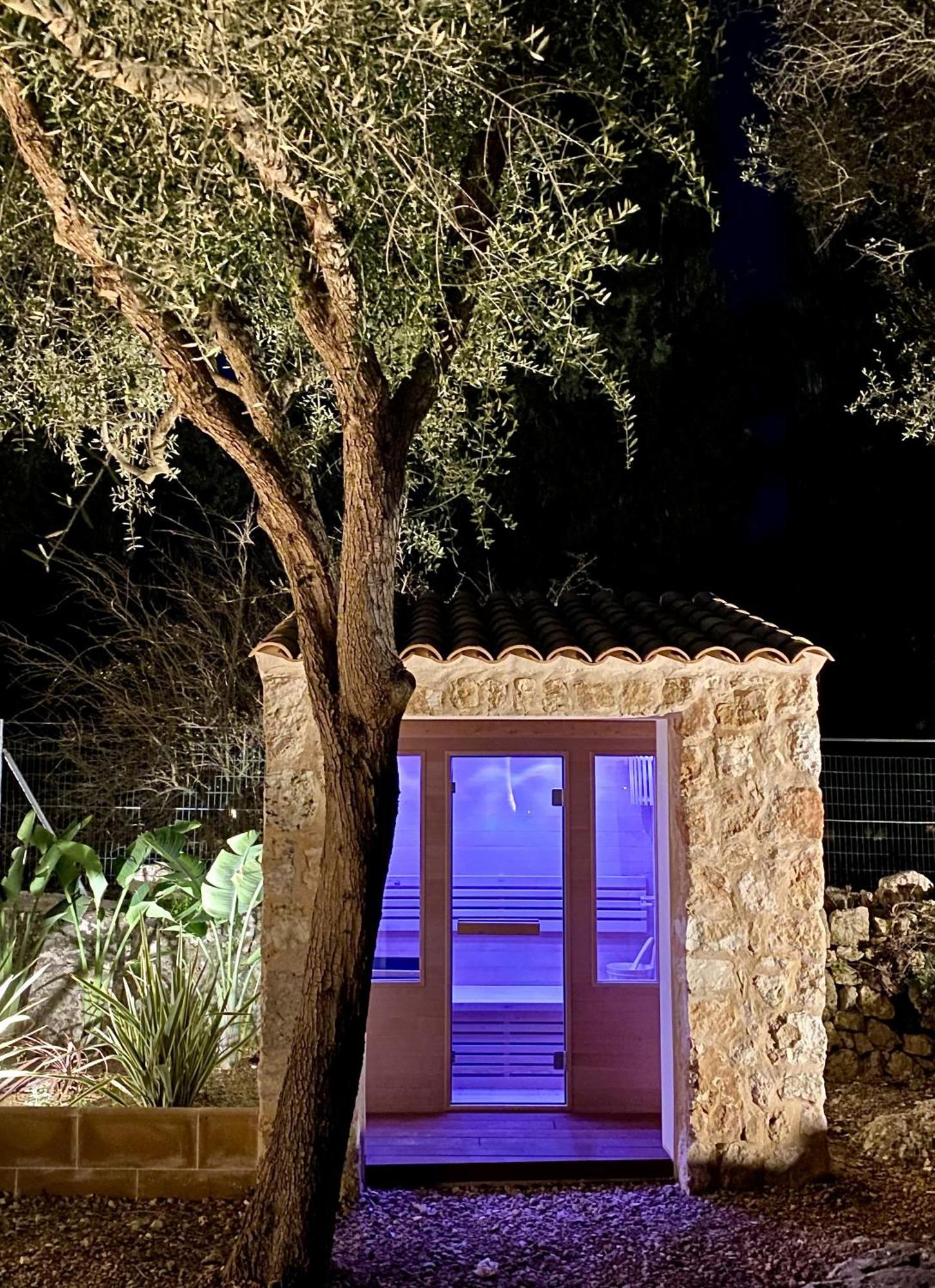 Es Mirador De Vernissa Jacuzzi Sauna Y Piscina Santa Margalida Luaran gambar